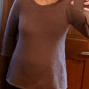 Medium weight knit sweater